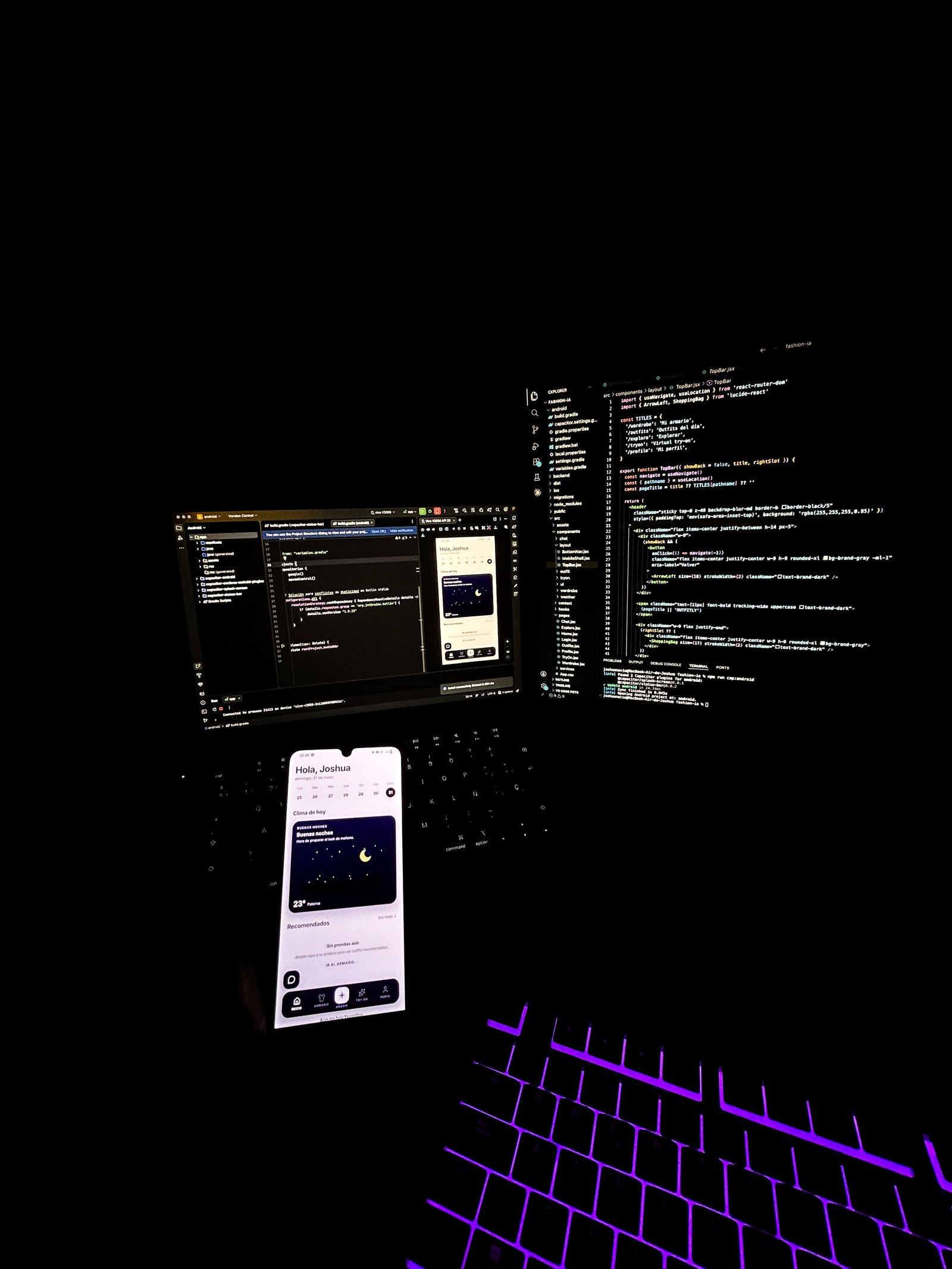 Vista previa de trabajo reciente